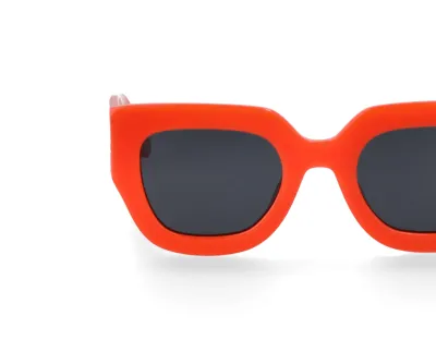 Zielone okrągłe okulary z acetatu