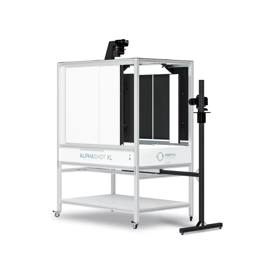 Duży lightbox zautomatyzowanego studia do fotografii produktowej