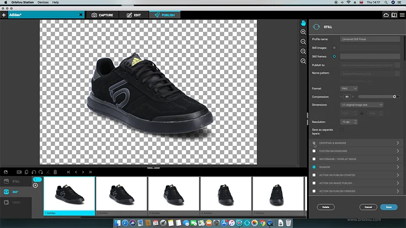 360 product photography - automated soft