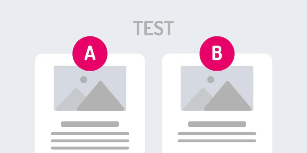Ilustracja testów A/B