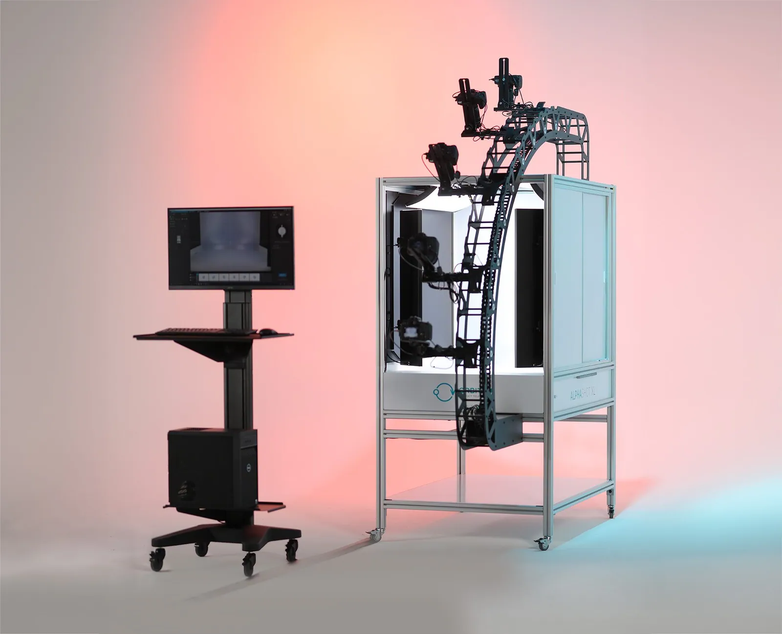 Alphashot XL z wielokamerowym rigiem 3D
