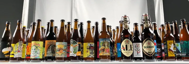 Zdjęcia produktowe butelek piwa kraftowego