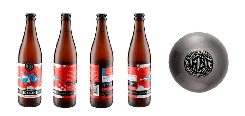 Zdjęcia produktowe butelek piwa