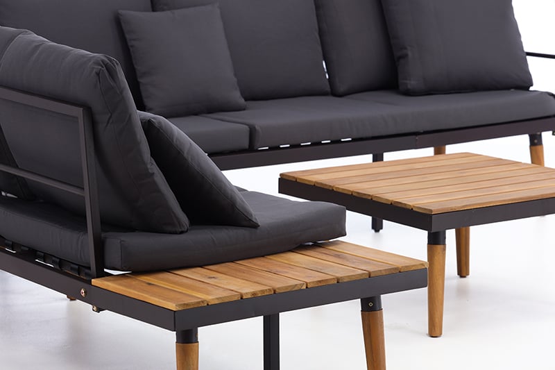 furniture with close-up shots