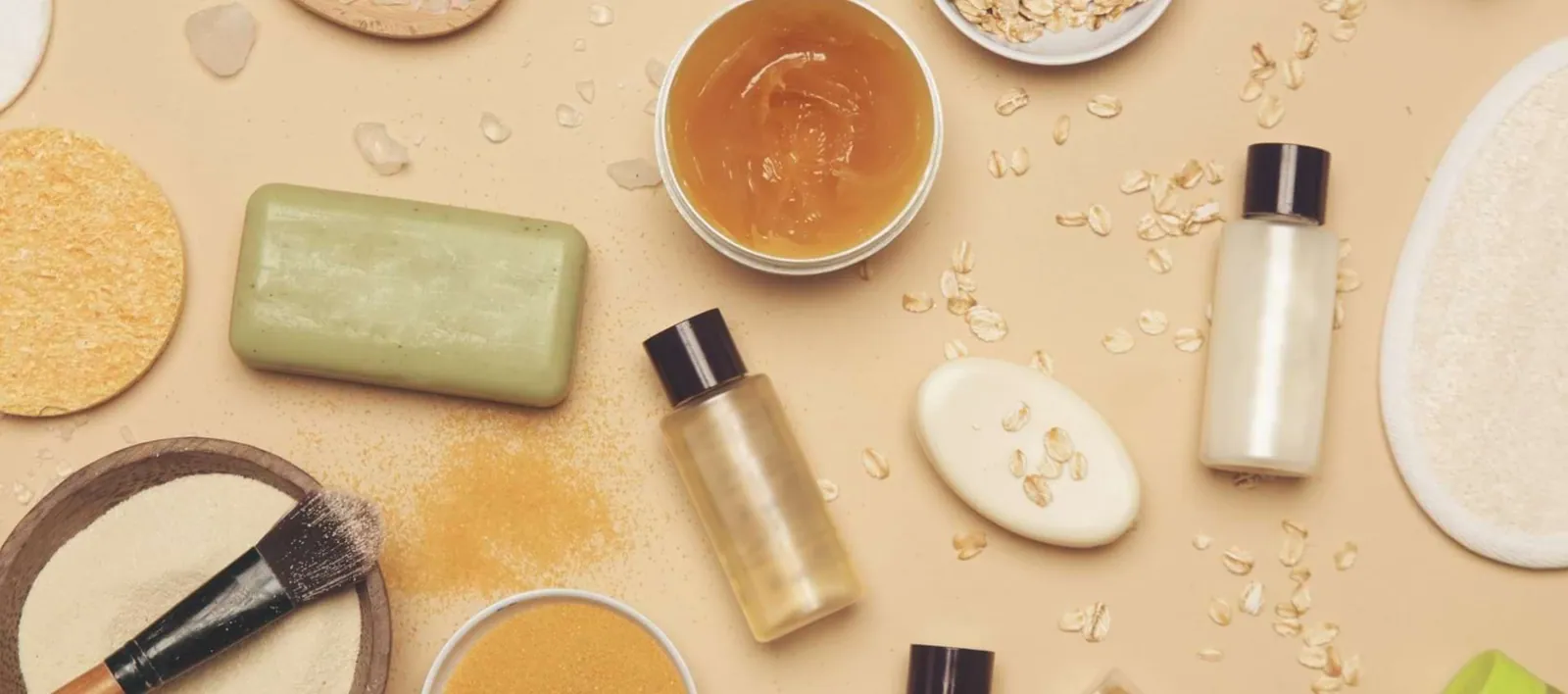 Przykład kreatywnej sesji flat lay