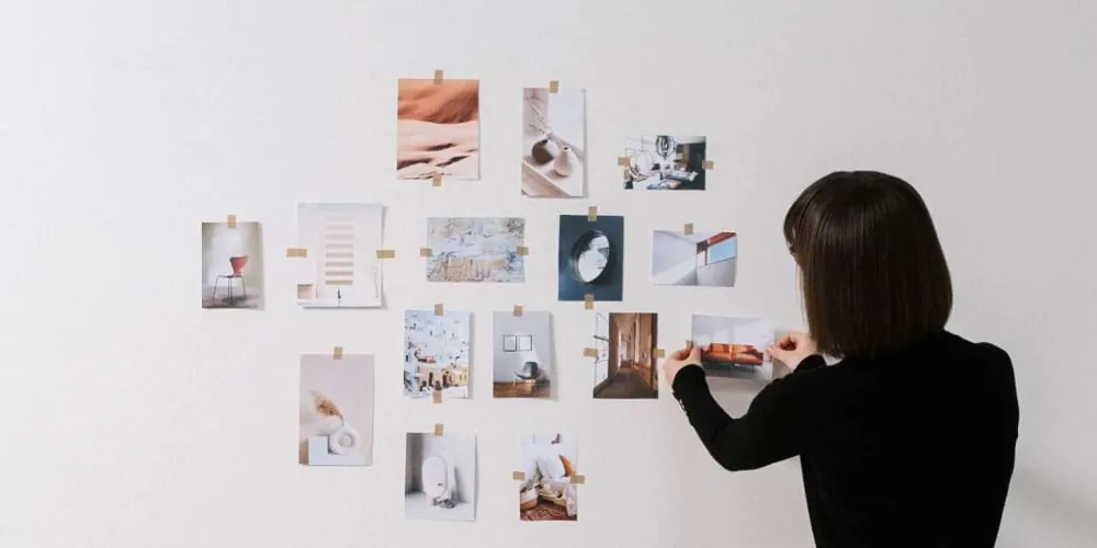 Moodboard do sesji zdjęć produktowych