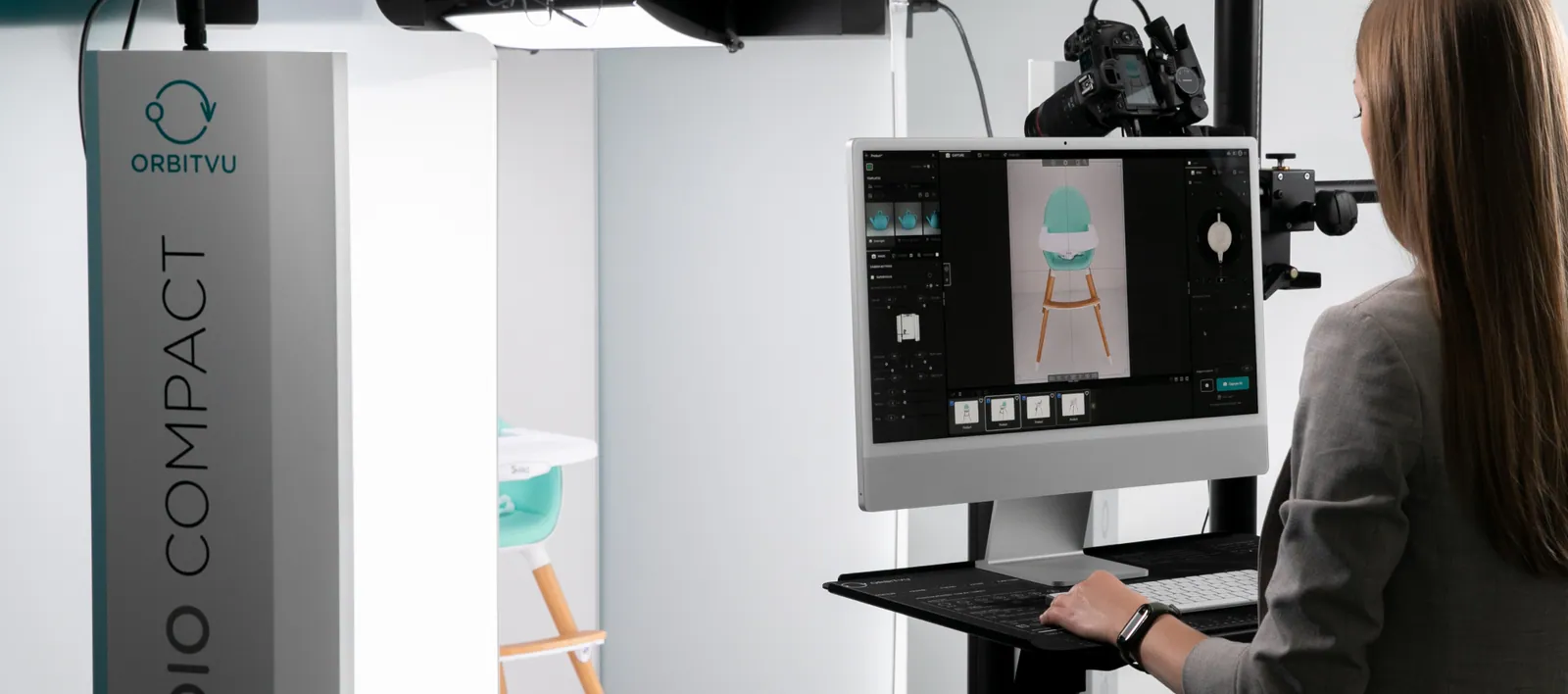 Proces fotografii produktowej z rozwiązaniem Orbitvu
